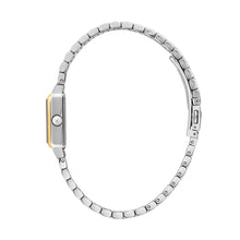 Load image into Gallery viewer, lucien rochat ladies quartz two tone white dial bracelet watch
