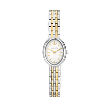 Load image into Gallery viewer, lucien rochat precieux 20mm 2h white silver dial two tone bracelet
