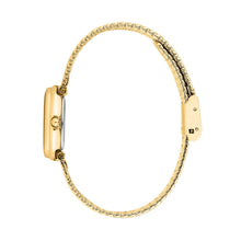 Load image into Gallery viewer, lucien rochat precieux 20mm 2h silver dial gold plated mesh band
