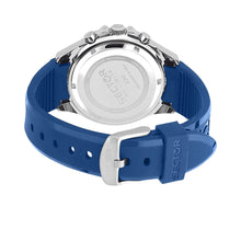 Load image into Gallery viewer, sector  230 gent 43mm multi dial blue dial blue pu st watch
