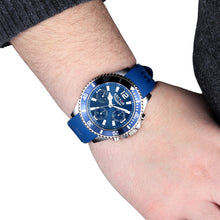 Load image into Gallery viewer, sector  230 gent 43mm multi dial blue dial blue pu st watch
