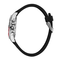Load image into Gallery viewer, sector 230 39mm mult black dial black silicone strap
