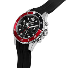 Load image into Gallery viewer, sector 230 39mm mult black dial black silicone strap
