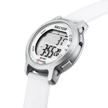 Load image into Gallery viewer, sector ex-27 43mm digital white dial white st
