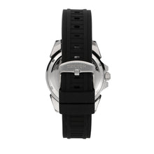 Load image into Gallery viewer, sector  450 41mm 3 hand black dial black silicone strap watch
