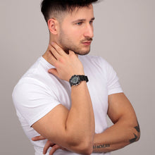 Load image into Gallery viewer, sector expander ex-32 40mm digital black pu strap watch
