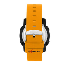 Load image into Gallery viewer, sector expander ex-38 45mm digital orange silicone strap watch
