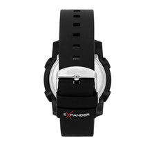 Load image into Gallery viewer, sector expander ex-38 45mm digital black silicone strap watch
