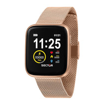 Load image into Gallery viewer, sector s-04 smart 40x34.5mm digital mesh rose gold bracelet
