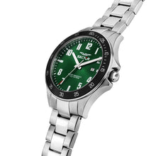 Load image into Gallery viewer, sector 230 43mm 3h green dial stainless steel bracelet
