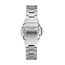 Load image into Gallery viewer, sector 230 35mm 3h blue dial stainless steel bracelet
