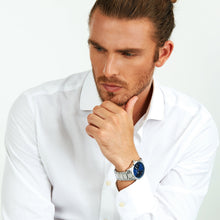 Load image into Gallery viewer, sector 660  blue dial stainless steel bracelet
