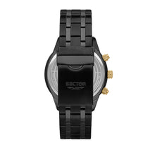 Load image into Gallery viewer, sector  670 45mm multi dial black dial bracelet black watch
