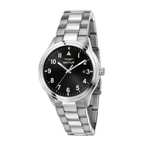 Load image into Gallery viewer, sector no limits 670 boy's 37mm 3h black dial bracelet stainless steel watch
