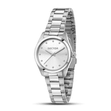 Load image into Gallery viewer, sector quartz ladies stainless steel stardust indexes bracelet watch
