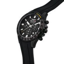 Load image into Gallery viewer, sector 230 43mm chr black dial black st
