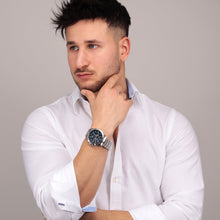 Load image into Gallery viewer, sector  adv2500 43mm chronograph blue dial bracelet  watch
