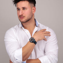 Load image into Gallery viewer, sector  adv2500 43mm chronograph blue dial bracelet blue watch
