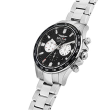 Load image into Gallery viewer, sector 230 43mm chr black dial stainless steel bracelet
