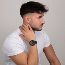 Load image into Gallery viewer, sector chronograph black dial black ip plated watch
