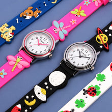 Load image into Gallery viewer, kikou hobby 28mm  white dial fuchsia pvc strap
