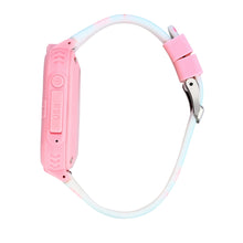 Load image into Gallery viewer, kikou kids game watch smart pink silicon strap
