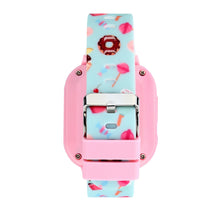 Load image into Gallery viewer, kikou kids game watch smart pink silicon strap
