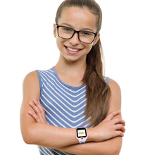 Load image into Gallery viewer, kikou kids game watch smart pink silicon strap
