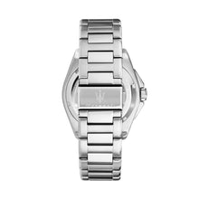 Load image into Gallery viewer, maserati velocita 41mm auto 3h blu dial stainless steel bracelet
