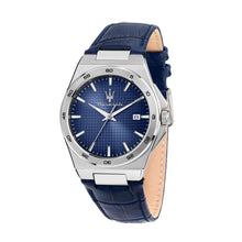 Load image into Gallery viewer, maserati velocita slim 40mm 3h blue dial blue strap
