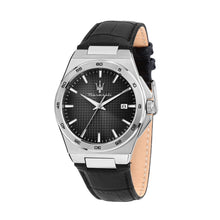 Load image into Gallery viewer, maserati velocita slim 40mm 3h black dia black strap
