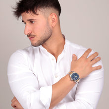 Load image into Gallery viewer, maserati competizione 43mm 3h blue dial br ss+yg
