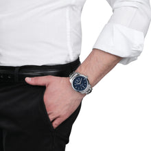 Load image into Gallery viewer, maserati successo 44mm 3h blue dial ss br
