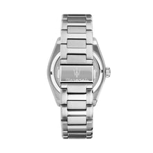 Load image into Gallery viewer, maserati velocita 41mm 3h black dial stainless steel bracelet

