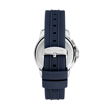 Load image into Gallery viewer, maserati succeso 42mm chr sil+blu dial blu st
