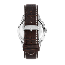 Load image into Gallery viewer, maserati sorpa stainless steel 42mm chronograph beige dial brown strap
