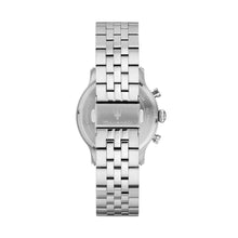 Load image into Gallery viewer, maserati epoca slim 40mm chronograph blue dial stainless steel bracelet
