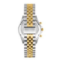 Load image into Gallery viewer, maserati sfida 44mm chronograph with silver dial stainless steel &amp; yellow gold bracelet
