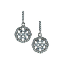 Load image into Gallery viewer, real effect stone ser circle design hanging earring
