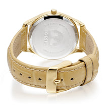 Load image into Gallery viewer, lorus quartz ladies gold plated white dial strap watch
