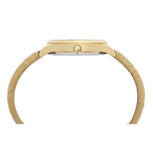 Load image into Gallery viewer, lorus quartz ladies gold plated white dial strap watch
