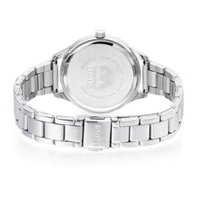 Load image into Gallery viewer, lorus quartz ladies stainless steel white dial bracelet watch
