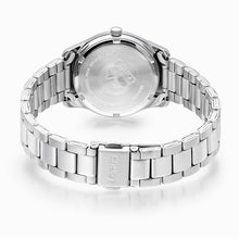 Load image into Gallery viewer, lorus quartz ladies stainless steel green dial bracelet watch
