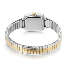 Load image into Gallery viewer, lorus quartz ladies two tone white dial expander bracelet watch
