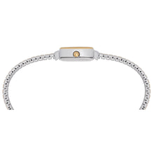Load image into Gallery viewer, lorus quartz ladies two tone white dial expander bracelet watch
