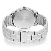 Load image into Gallery viewer, lorus quartz gents stainless steel white dial bracelet watch

