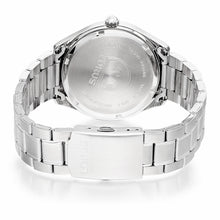 Load image into Gallery viewer, lorus quartz gents stainless steel black dial bracelet watch
