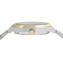 Load image into Gallery viewer, lorus quartz gents two tone blue dial bracelet watch
