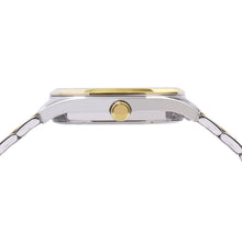 Load image into Gallery viewer, lorus quartz gents two tone white dial bracelet watch
