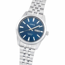 Load image into Gallery viewer, lorus automatic gents stainless steel blue dial bracelet watch
